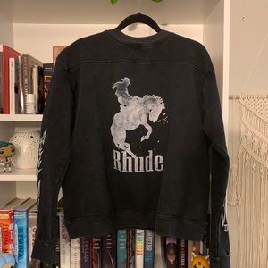 Rhude Horse Crewneck Sweater XS BRAND NEW